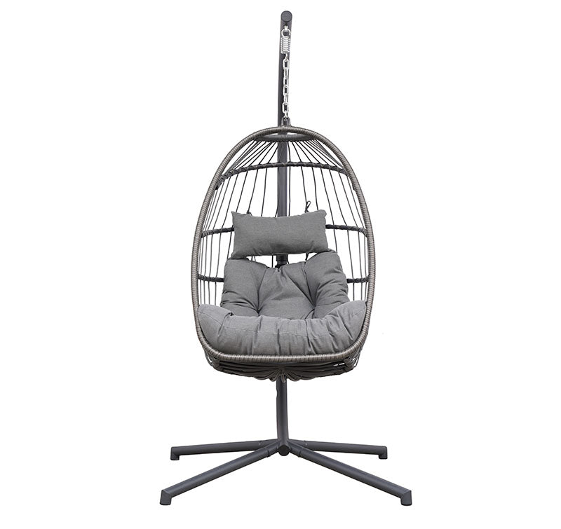 Nicole Miller Patio Hanging Egg Chair