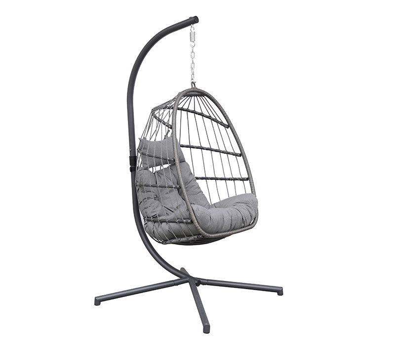 Nicole Miller Patio Hanging Egg Chair