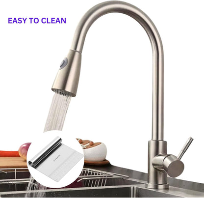 Max Life - Pizza Dough Scraper Cutter Pastry Cake Stainless Steel Divider Dough Knife