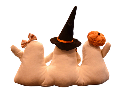 Cute Fabric Ghost Trio – Halloween Decoration