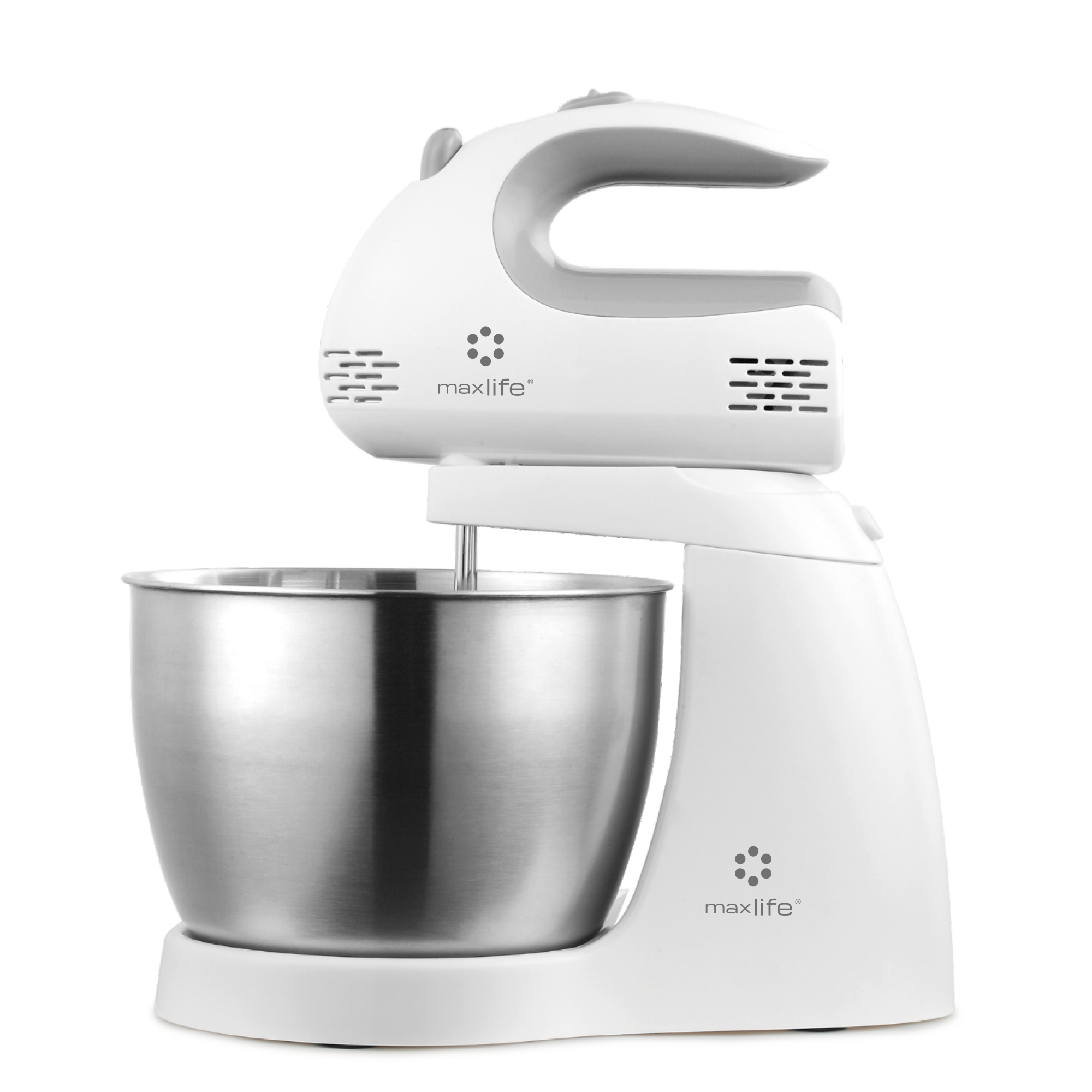 Max Life 3.2 Quarts Stand Mixer - 5-Speed Electric Powerful Stand Mixe ...
