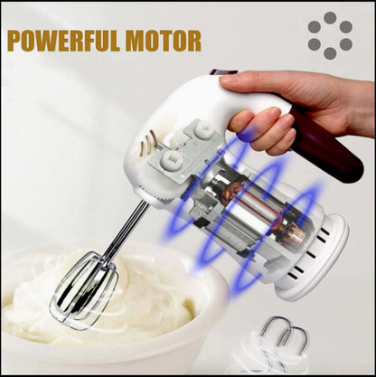 Max Life 5-Speed Electric Hand Mixer, White,  With Beater Stand , Superior Power and Efficiency