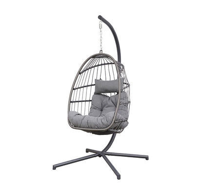 Nicole Miller Patio Hanging Egg Chair